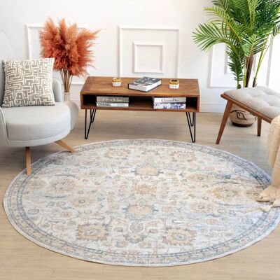 LIVABLISS Cincinnati Grau Maschinenwaschbarer Teppich - Teppich LIVABLISS Cincinnati Grau Maschinenwaschbarer Teppich - Teppich