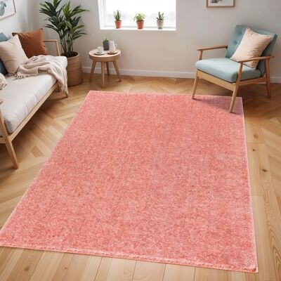 SURYA Dadu - Pink Long Pile Shaggy Carpet - Carpet SURYA Dadu - Pink Long Pile Shaggy Carpet - Carpet