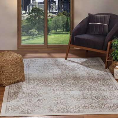 Surya Hazel Vintage Teppich - 120x170cm - Oriental Stil - OEKO-TEX 100 Surya Hazel Vintage Teppich - 120x170cm - Oriental Stil - OEKO-TEX 100