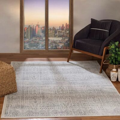 SURYA Vintage-Design Teppich - 120x170cm - Langlebig & Pflegeleicht SURYA Vintage-Design Teppich - 120x170cm - Langlebig & Pflegeleicht