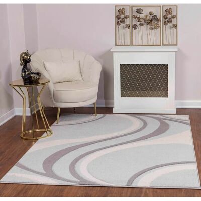 Tapis Retro Géométrique Surya Whitney - 160x213 cm Tapis Retro Géométrique Surya Whitney - 160x213 cm