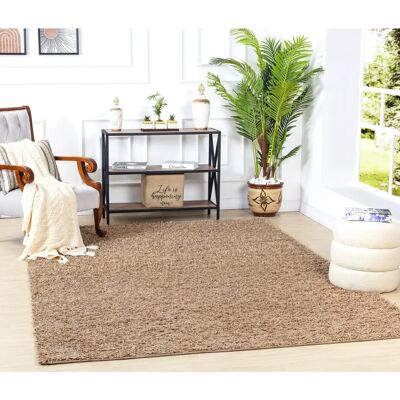 SURYA BORACAY Hochflor-Teppich Beige - Teppich SURYA BORACAY Hochflor-Teppich Beige - Teppich