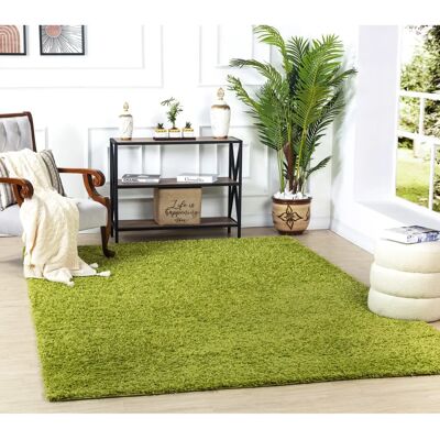SURYA BORACAY Grüner Hochflor-Teppich - Teppich SURYA BORACAY Grüner Hochflor-Teppich - Teppich