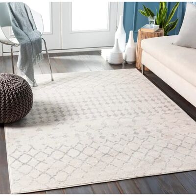 SURYA Lyon White Geometric Carpet - Carpet SURYA Lyon White Geometric Carpet - Carpet