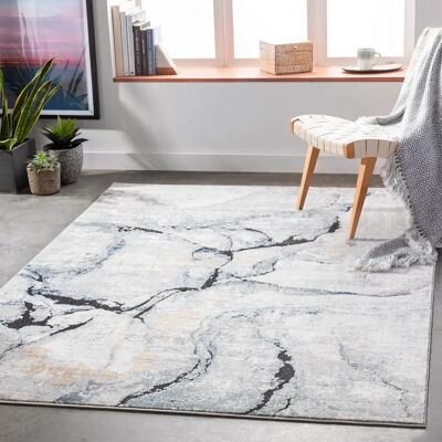 Surya Abstract Teppich - Modernes Marmor Design - 120x170cm Surya Abstract Teppich - Modernes Marmor Design - 120x170cm