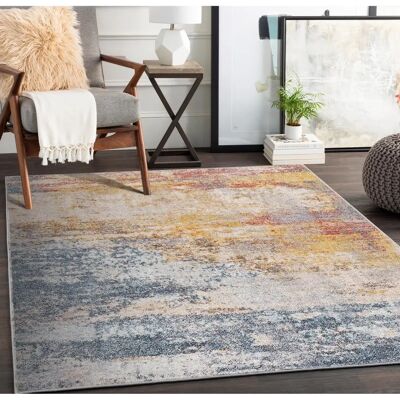SURYA Moderner Mehrfarbiger Abstract-Teppich - 120 x 170 cm SURYA Moderner Mehrfarbiger Abstract-Teppich - 120 x 170 cm