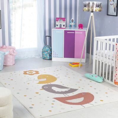 Surya Kinderteppich - Maschinell gewebt, OEKO-TEX 100, 160x213 cm Surya Kinderteppich - Maschinell gewebt, OEKO-TEX 100, 160x213 cm