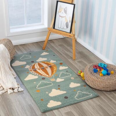 Surya - Kindermatte mit Bälleon-Design - 80x150cm Surya - Kindermatte mit Bälleon-Design - 80x150cm
