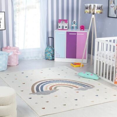 Surya Kinderrteppich - Stella, Beige, 120x170cm - Kinderteppich Surya Kinderrteppich - Stella, Beige, 120x170cm - Kinderteppich