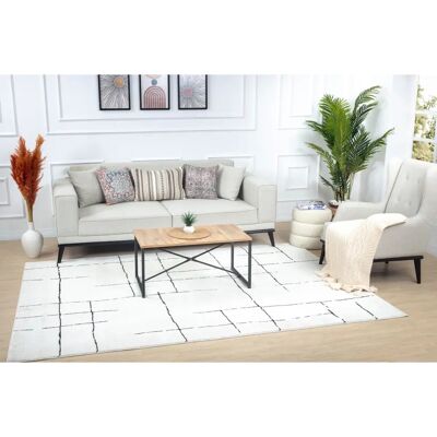 LIVABLISS Prague Tapis Scandinave Moderne - 160x213cm LIVABLISS Prague Tapis Scandinave Moderne - 160x213cm