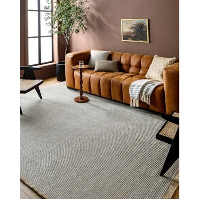 Beige / Gray Boho Jute Rug - 120x170cm Beige / Gray Boho Jute Rug - 120x170cm