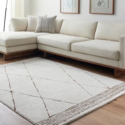 SURYA Beige Modern Scandinavian Carpet - 200x275cm SURYA Beige Modern Scandinavian Carpet - 200x275cm