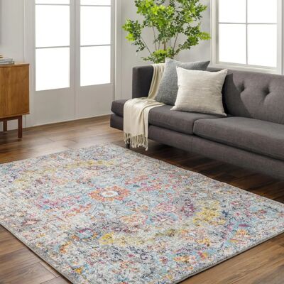 LIVABLISS Munich Vintage Multicolored Rug - Rug LIVABLISS Munich Vintage Multicolored Rug - Rug