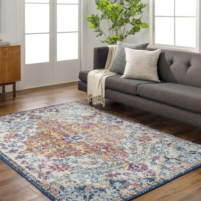 SURYA MUNICH Vintage Rug - Oriental Style, 140x200cm, Multicolor SURYA MUNICH Vintage Rug - Oriental Style, 140x200cm, Multicolor