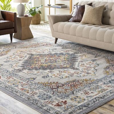 LIVABLISS Vintage Oriental Mehrfarbige Teppich - Teppich LIVABLISS Vintage Oriental Mehrfarbige Teppich - Teppich