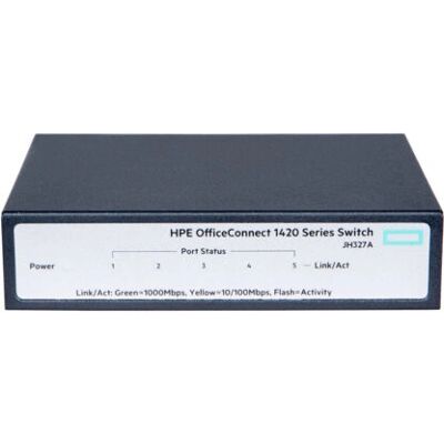 Switch non géré HPE OfficeConnect 1420 5G - Ethernet Gigabit - Publicité Switch non géré HPE OfficeConnect 1420 5G - Ethernet Gigabit - Publicité