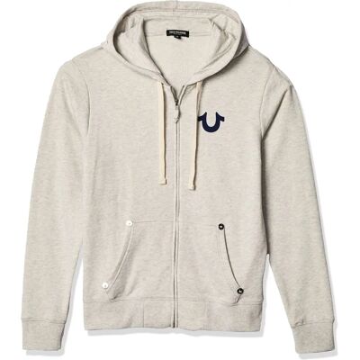 True Religion Buddha Zip Hoodie - Huvtröja True Religion Buddha Zip Hoodie - Huvtröja