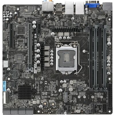 Placa base ASUS WS C246M PRO Intel C246 Micro ATX - Motherboard Placa base ASUS WS C246M PRO Intel C246 Micro ATX - Motherboard