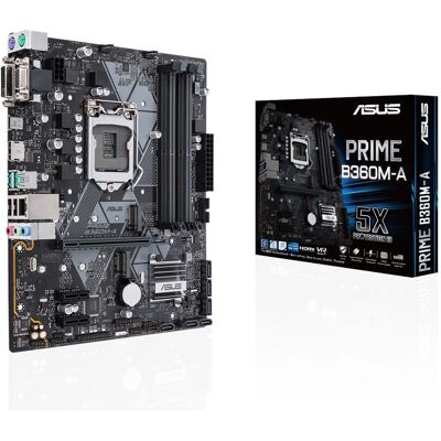 ASUS Prime B360M-A Motherboard - Micro ATX - Intel B360 - LGA 1151 ASUS Prime B360M-A Motherboard - Micro ATX - Intel B360 - LGA 1151