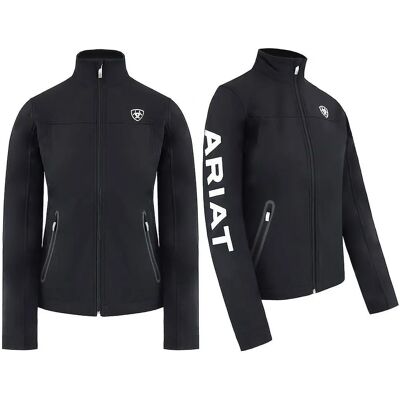 Ariat Dames Softshell Jas - Zwart - Lichtgewicht, Winddicht - XS Ariat Dames Softshell Jas - Zwart - Lichtgewicht, Winddicht - XS