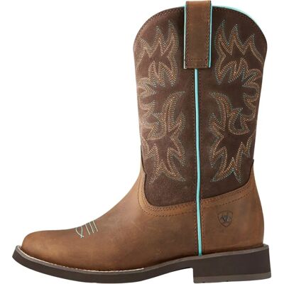 Ariat Delilah - Marron vieilli - Bottes Western - Publicité Ariat Delilah - Marron vieilli - Bottes Western - Publicité