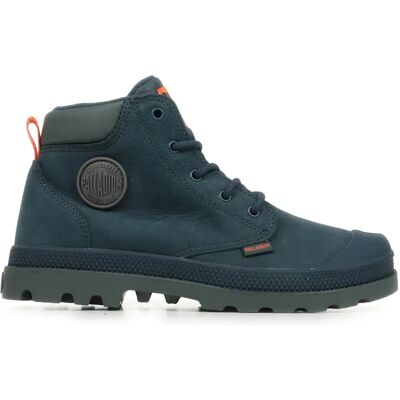 Bottes imperméables Pampa HI Cuff Indigo pour enfants - PALLADIUM - Publicité Bottes imperméables Pampa HI Cuff Indigo pour enfants - PALLADIUM - Publicité