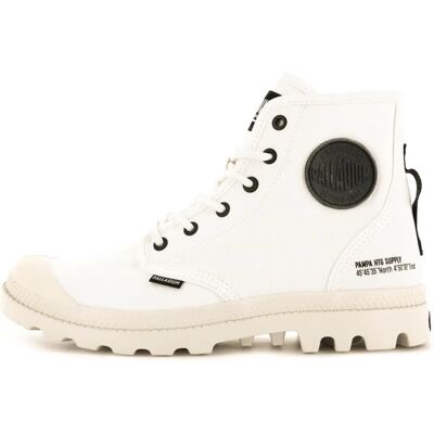 PALLADIUM-EU Stivali Palladium Unisex PAMPA HI HTG SUPPLY STAR WHITE - Stivali PALLADIUM-EU Stivali Palladium Unisex PAMPA HI HTG SUPPLY STAR WHITE - Stivali
