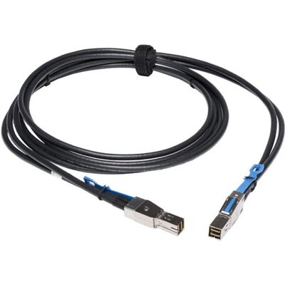 Lenovo 00YL849 SAS-kabel - 12 Gbit/s - 2m - SFF-8644 - Svart Lenovo 00YL849 SAS-kabel - 12 Gbit/s - 2m - SFF-8644 - Svart
