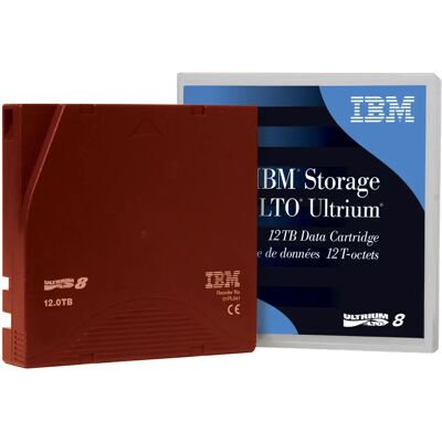 Cinta de datos IBM Ultrium 8 - 12TB LTO Cinta de datos IBM Ultrium 8 - 12TB LTO