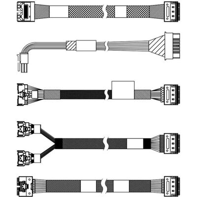 Lenovo ThinkSystem SR665 V3 2,5-Zoll SAS/SATA Kabel Kit - Serverzubehör Lenovo ThinkSystem SR665 V3 2,5-Zoll SAS/SATA Kabel Kit - Serverzubehör