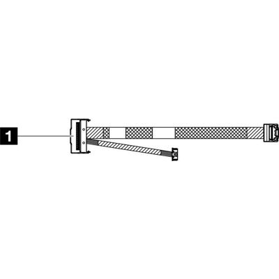 Lenovo - Speicherkabel-Kit - Für M.2 RAID B540i-2I - Server Zubehör Lenovo - Speicherkabel-Kit - Für M.2 RAID B540i-2I - Server Zubehör