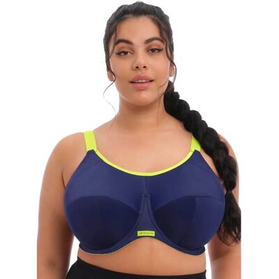Elomi Energise Reggiseno sportivo Navy - Coppa piena - 32GG Elomi Energise Reggiseno sportivo Navy - Coppa piena - 32GG