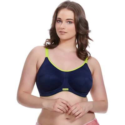Soutien-gorge sport Energise pour femmes - Marine - Soutien & Absorption d’humidité Soutien-gorge sport Energise pour femmes - Marine - Soutien & Absorption d’humidité