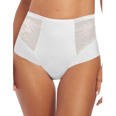 Fantasie Slip Taille Haute Blanc - Publicité Fantasie Slip Taille Haute Blanc - Publicité