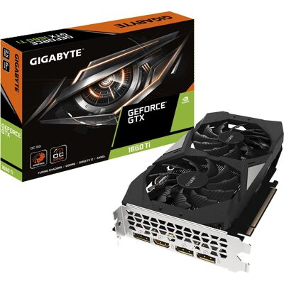 Karta graficzna GIGABYTE GV-N166TOC-6GD GTX 1660 Ti 6GB Karta graficzna GIGABYTE GV-N166TOC-6GD GTX 1660 Ti 6GB