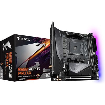 GIGABYTE B550I AORUS PRO AX Základní deska - AMD B550, Mini-ITX GIGABYTE B550I AORUS PRO AX Základní deska - AMD B550, Mini-ITX