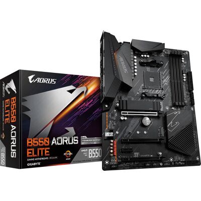 GIGABYTE B550 AORUS ELITE - Motherboard for AMD Ryzen CPU GIGABYTE B550 AORUS ELITE - Motherboard for AMD Ryzen CPU