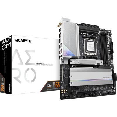 GIGABYTE B650 AERO G Motherboard - AMD B650, Socket AM5, ATX GIGABYTE B650 AERO G Motherboard - AMD B650, Socket AM5, ATX