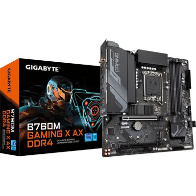 Základní deska GIGABYTE B760M GAMING X AX DDR4 - micro ATX - Intel B760 Express Základní deska GIGABYTE B760M GAMING X AX DDR4 - micro ATX - Intel B760 Express