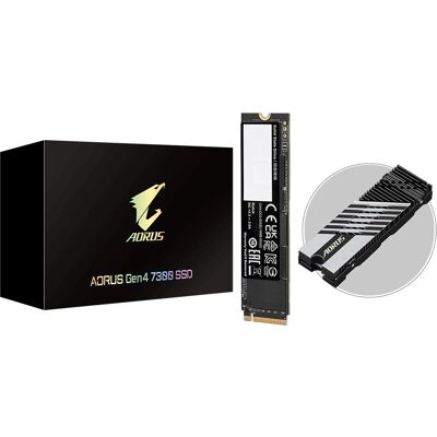 GIGABYTE AORUS Gen4 7300 SSD 1TB M.2 PCIe 4.0 NVMe - SSD GIGABYTE AORUS Gen4 7300 SSD 1TB M.2 PCIe 4.0 NVMe - SSD
