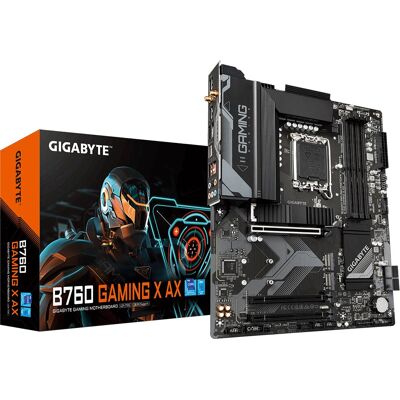 Placa-mãe GIGABYTE B760 GAMING X AX - LGA 1700 - ATX Placa-mãe GIGABYTE B760 GAMING X AX - LGA 1700 - ATX