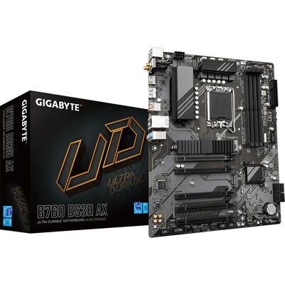 Carte mère GIGABYTE B760 DS3H AX - LGA1700, Wi-Fi 6E - Carte mère Carte mère GIGABYTE B760 DS3H AX - LGA1700, Wi-Fi 6E - Carte mère