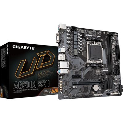 Placă de bază GIGABYTE A620M S2H - micro ATX - AMD A620 - Socket AM5 Placă de bază GIGABYTE A620M S2H - micro ATX - AMD A620 - Socket AM5