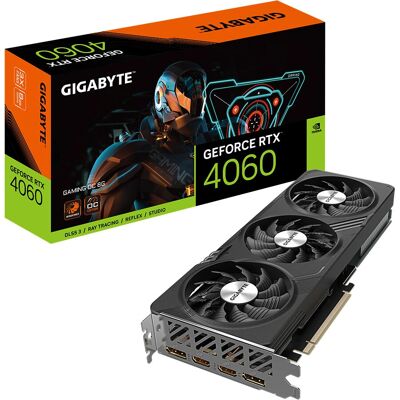 GIGABYTE GeForce RTX 4060 Gaming OC - Tarjeta gráfica GIGABYTE GeForce RTX 4060 Gaming OC - Tarjeta gráfica