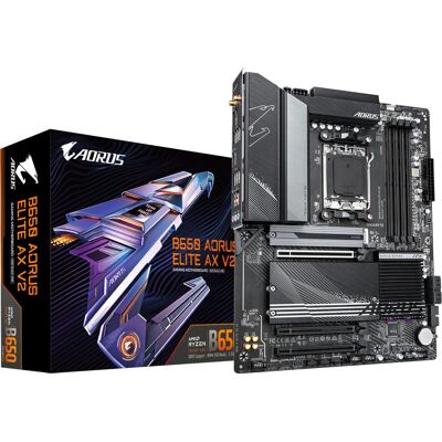 GIGABYTE B650 AORUS ELITE AX V2 - Carte mère avec AMD B650, AM5, ATX - Publicité GIGABYTE B650 AORUS ELITE AX V2 - Carte mère avec AMD B650, AM5, ATX - Publicité