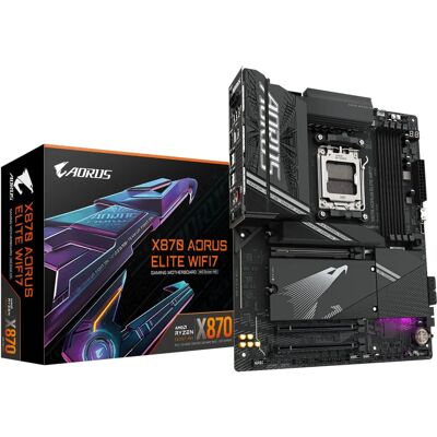 GIGABYTE X870 AORUS ELITE WIFI7 AMD X870 Socket AM5 Scheda madre ATX GIGABYTE X870 AORUS ELITE WIFI7 AMD X870 Socket AM5 Scheda madre ATX