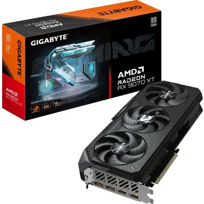 GIGABYTE Radeon RX 9070 XT GAMING OC 16G - Hochleistungs-Grafikkarte GIGABYTE Radeon RX 9070 XT GAMING OC 16G - Hochleistungs-Grafikkarte