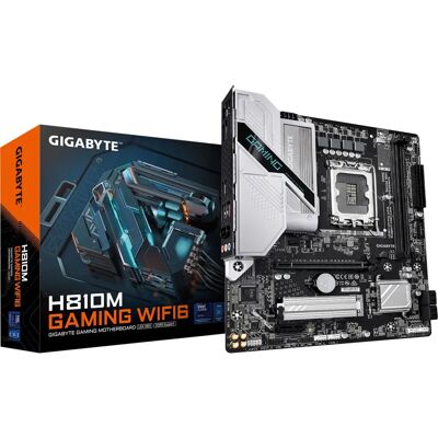 GIGABYTE - H810M GAMING WIFI6 - Micro ATX - LGA1851 - motherboard GIGABYTE - H810M GAMING WIFI6 - Micro ATX - LGA1851 - motherboard