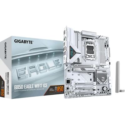 GIGABYTE - B850 EAGLE WIFI7 ICE - DDR5 - AM5 - Motherboard GIGABYTE - B850 EAGLE WIFI7 ICE - DDR5 - AM5 - Motherboard