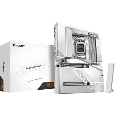 GIGABYTE - B850 AORUS STEALTH ICE - AM5 - DDR5 - Motherboard GIGABYTE - B850 AORUS STEALTH ICE - AM5 - DDR5 - Motherboard